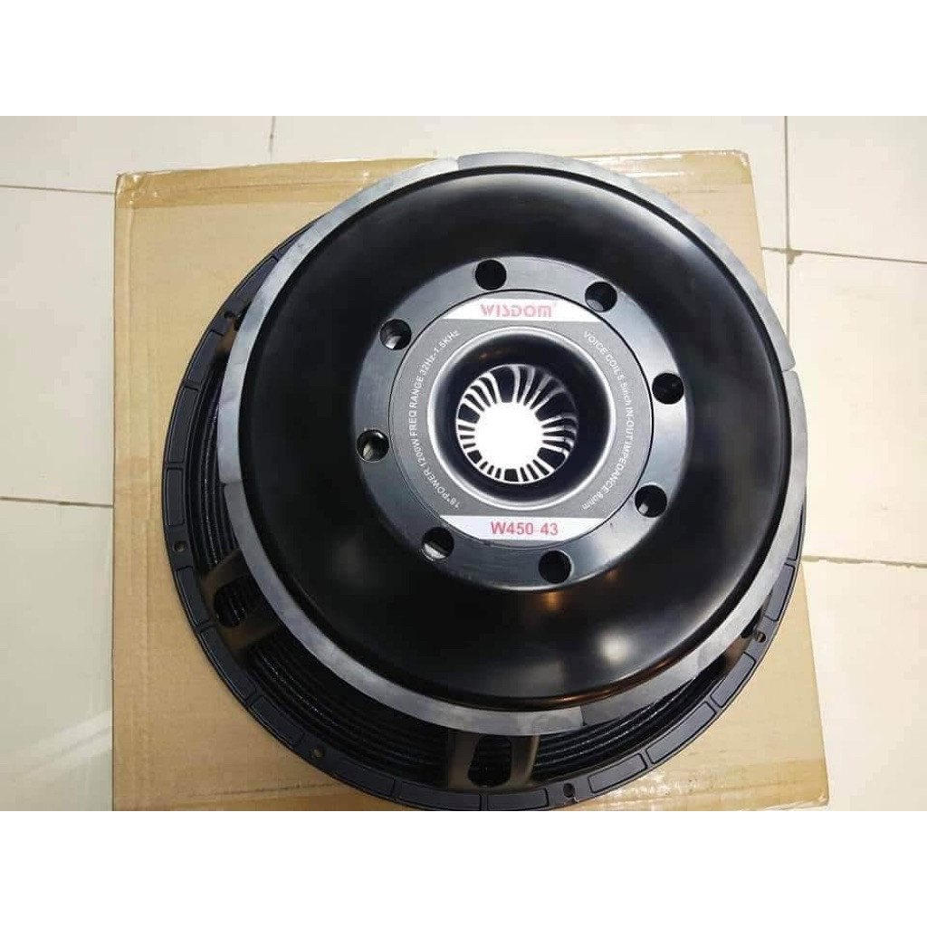Speaker wisdom  inch in w450-43 w450 43 original