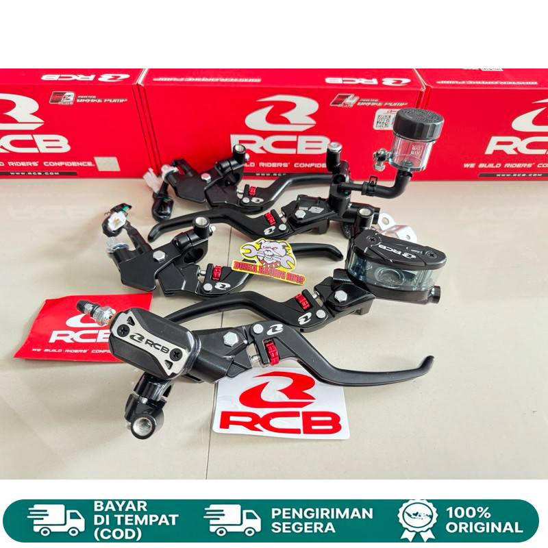 Master rem RCB E3+ E2+ E4+ Kanan sama Handle kiri Cable kopling Kanan kiri RCB E2 E3 E4 + Plus asli 