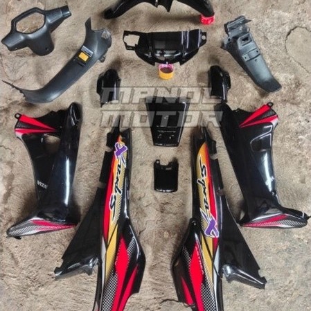 Fullset body Honda Supra x 110/lama dek body kasar dan halus Supra x lama tahun2002