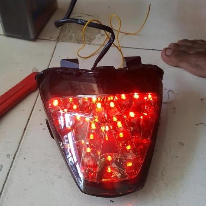 Stoplamp 3in1 cbr150 cbu lampu 3 in1 cbr150 thailand cbr250 thailand