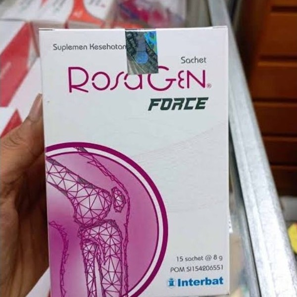 ROSAGEN Original 100 % vitamin tulang box 15 sachet