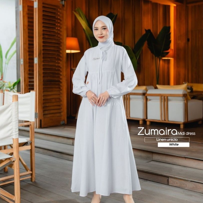 ZUMAIRA MIDI DRESS BY GHINA FASHION