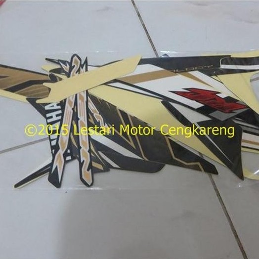 ` Stiker/Stripping Body Xeon RC Coklat