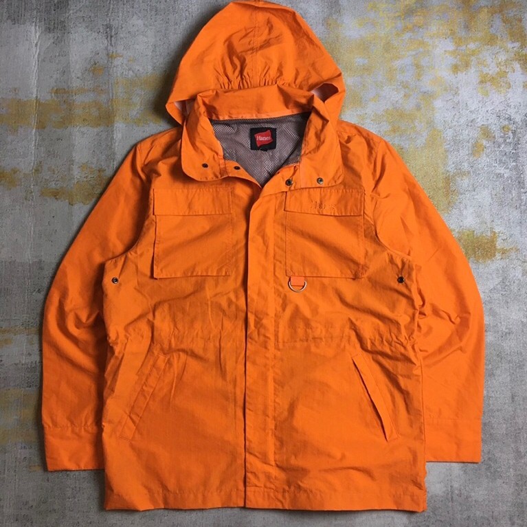 Jaket Windbreaker Parka Hanes