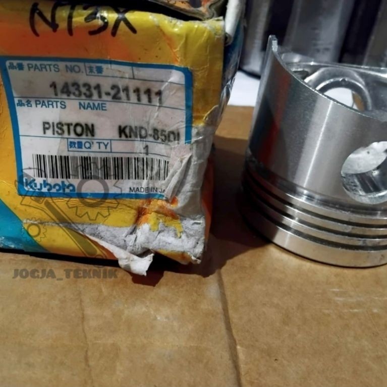 Piston Kubota KND 85-DI / Piston Seker Mesin Diesel Kubota Type Lama KND-85DI ORIGINAL ASLI