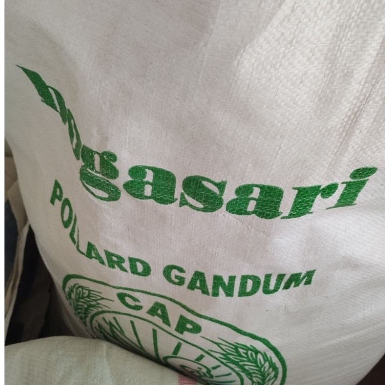 POLLARD GANDUM CAP ANGSA kemasan 50 kg