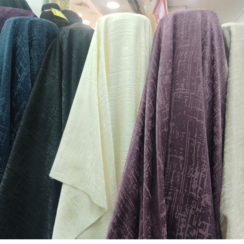 BAHAN KAIN JAGUARD SILK/JAGUARD ALYA/JAGUARD EMBOS TEKSTUR TIMBUL