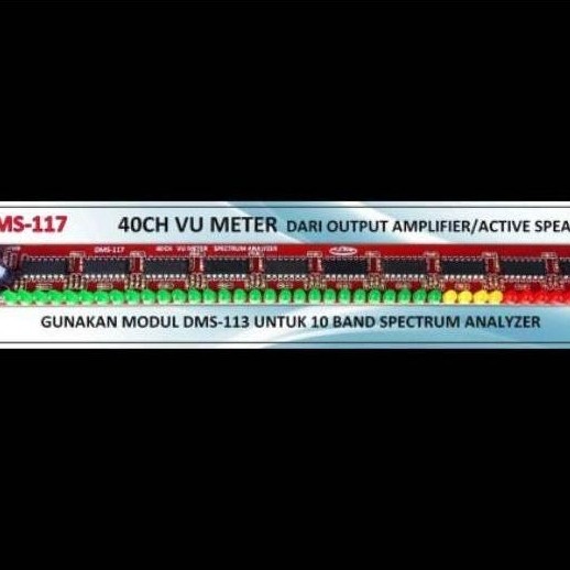LED VU METER SPECTRUM 40 LED DMS-117