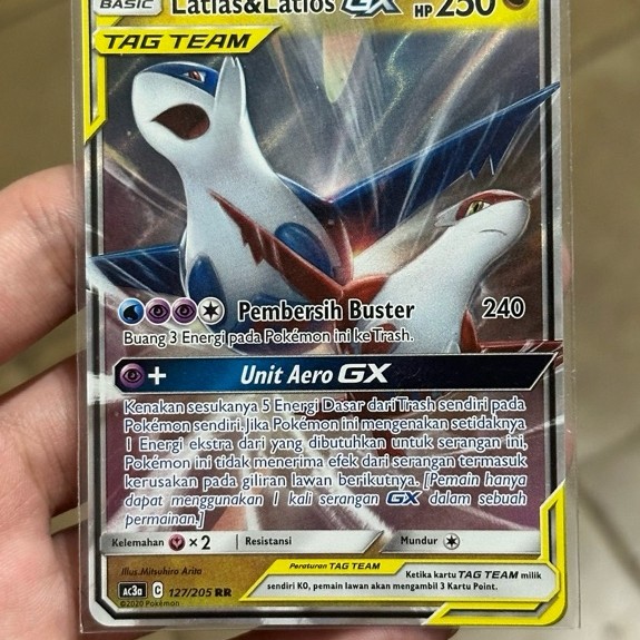 Latias Latios Pokemon TCG Seri Tag Team