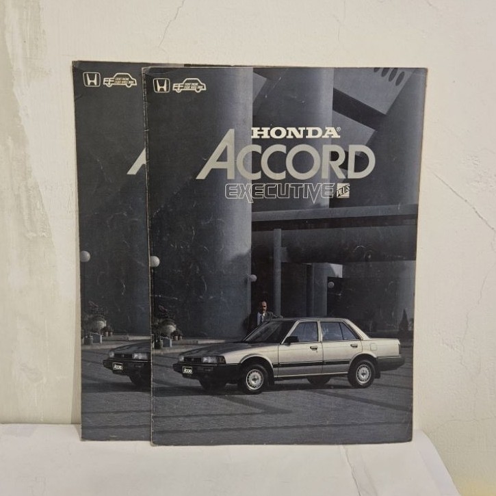 brosur katalog mobil honda accord executive plus 1985 leaflet