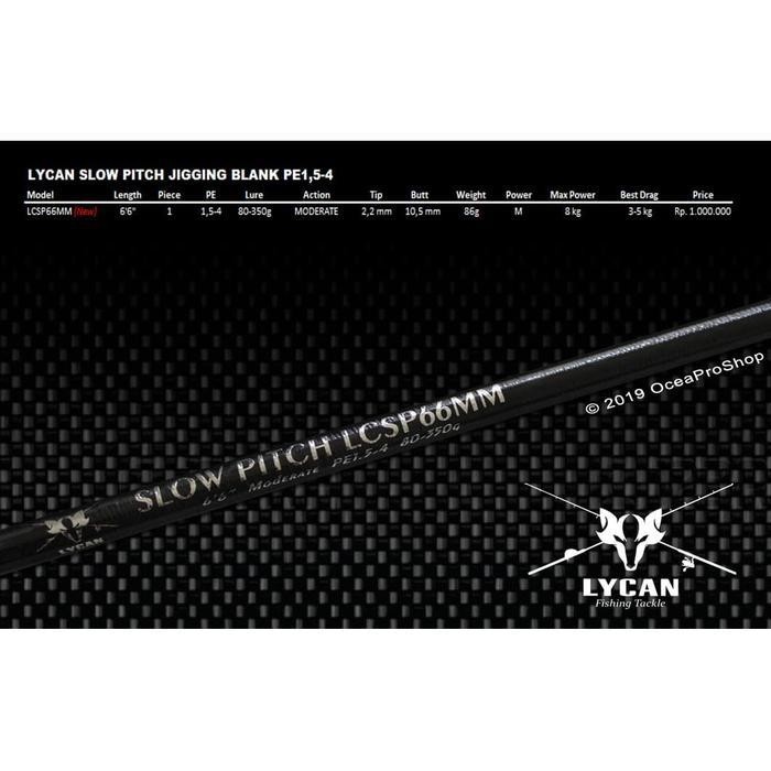 Ready Lycan XXX Slow Pitch Custom Blank Series