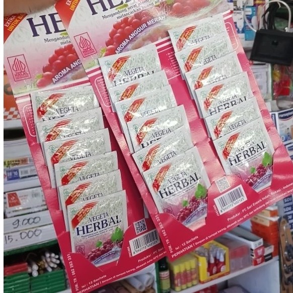 Vegeta Herbal Minuman Herbal Melancarkan BAB