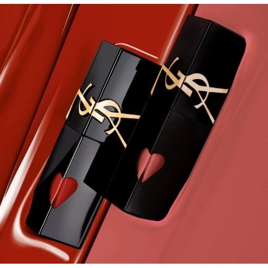 [LIMITED EDITION] YSl The Slim Heart Lipstick - Lipstik YSI Matte Tahan Lama, Desain Hati Eksklusif,
