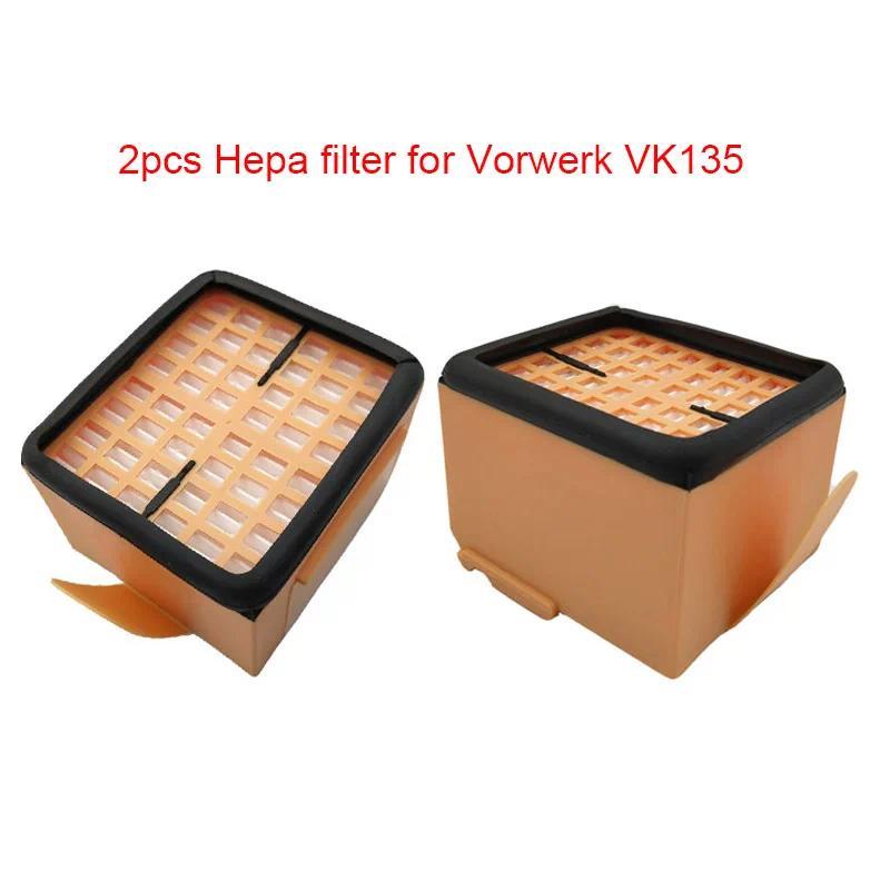 2X Filters for Vorwerk Kobold VK135 VK136 HEPA Filter Vacuum Cleaner vk369 135 136 Filters Vacuum Cl