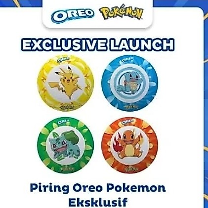 piring gelas oreo pokemon