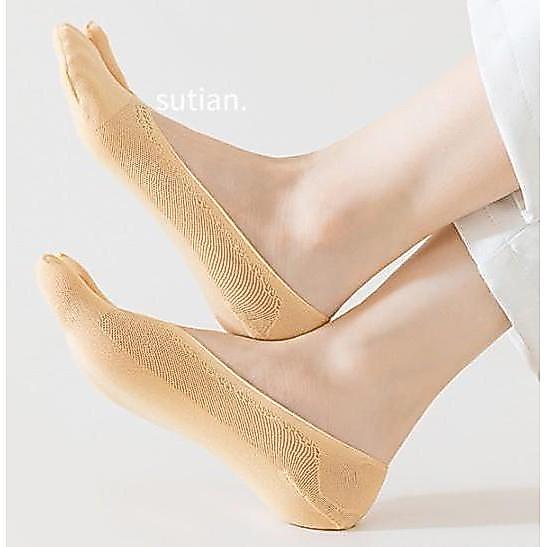 kaos kaki pendek jari JEMPOL wanita INVISIBLE Hidden Socks Kaus Kaki Cewek JJ003