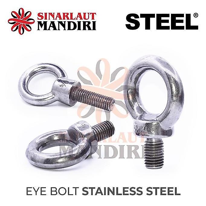 EYE BOLT STAINLESS STEEL / EYEBOLT STAINLESS STEEL M 8 HEMAT