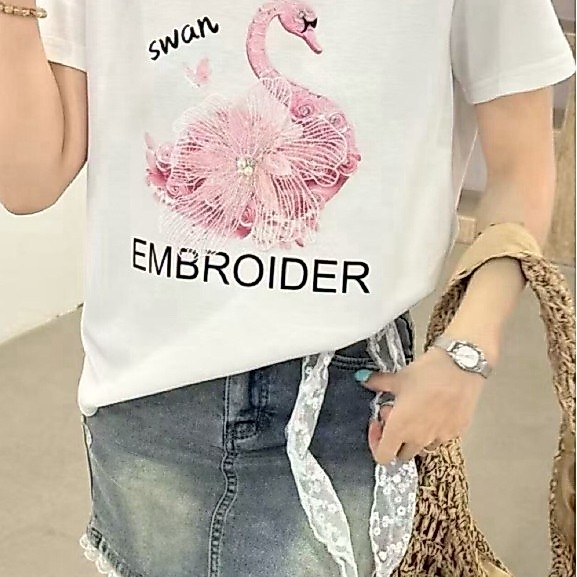 T shirt code 6503 Top Girl Blouse Korea