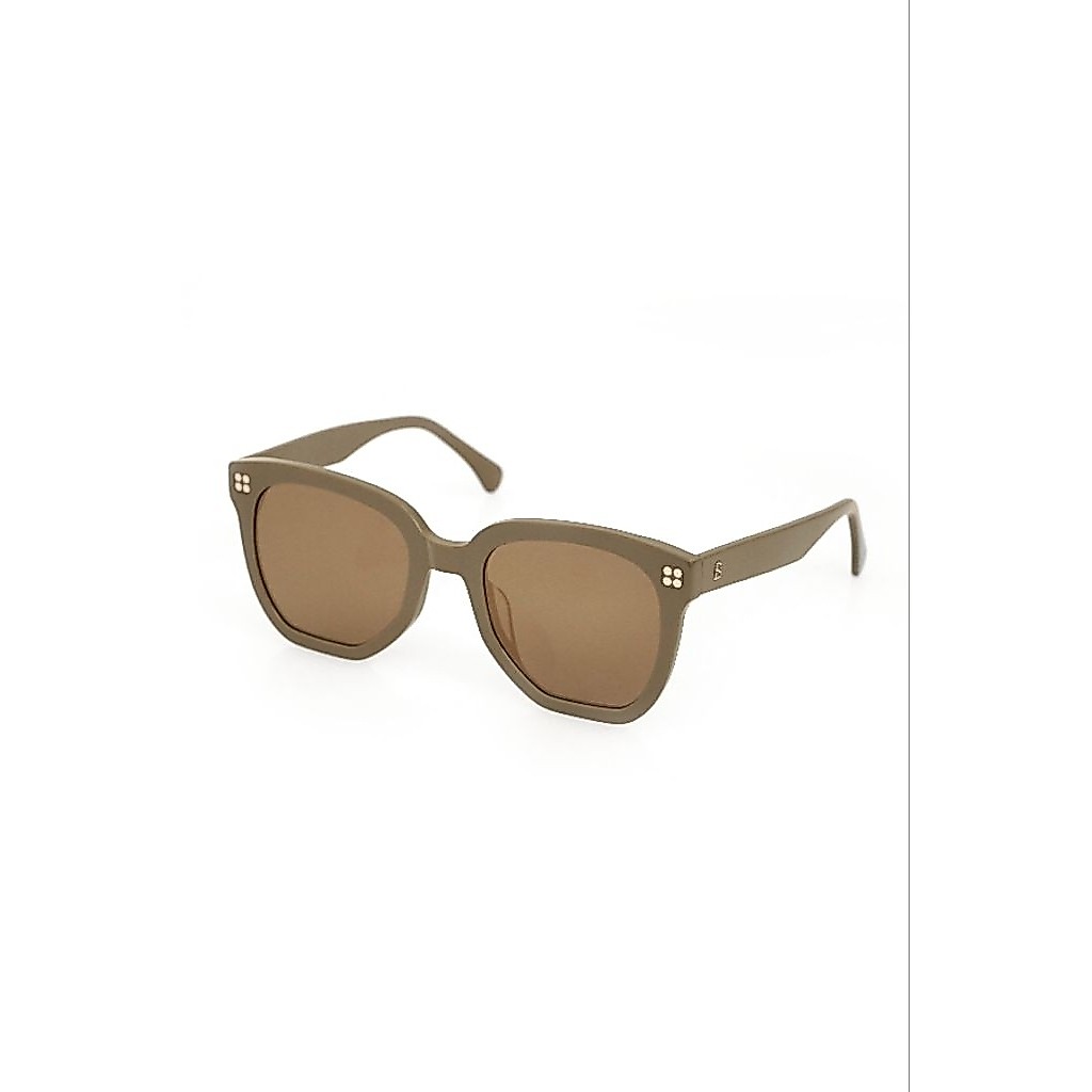 Emilie Sunglasses Olive Buttonscarves Kacamata UV