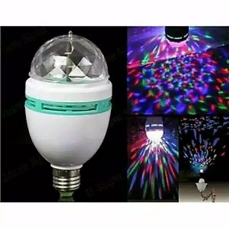 LAMPU DISCO LED PUTAR  lampu bohlam warna warni lampu disco putar warna warni lampu hias LED