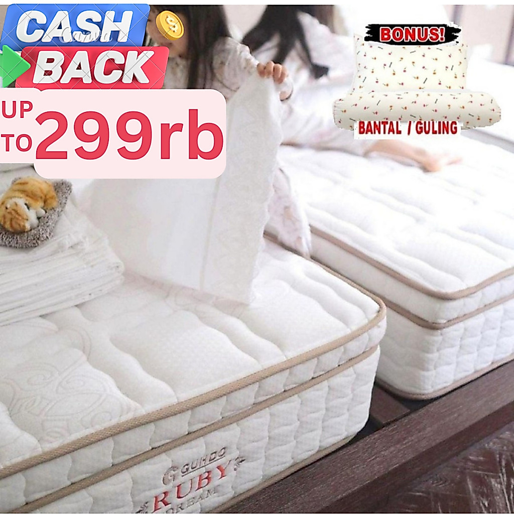 Guhdo Springbed Latex Ruby Dream Hanya Kasur / Mattress SPRING BED