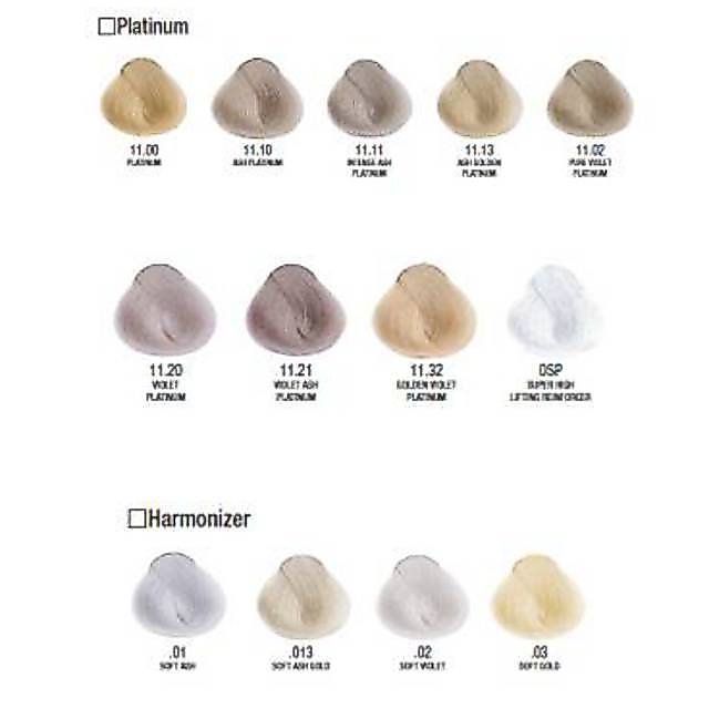 Alfaparf Milano [ Platinum Harmonizer ] Evolution Of The Color  | Cat Rambut Alfaparf SILVER BLONDE,