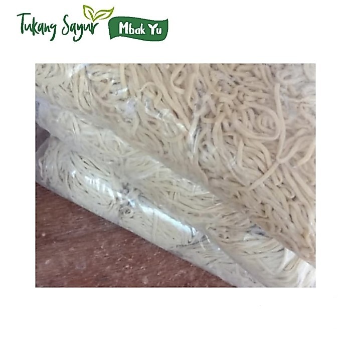 Mie telor keriting mentah - mie ayam 1kg