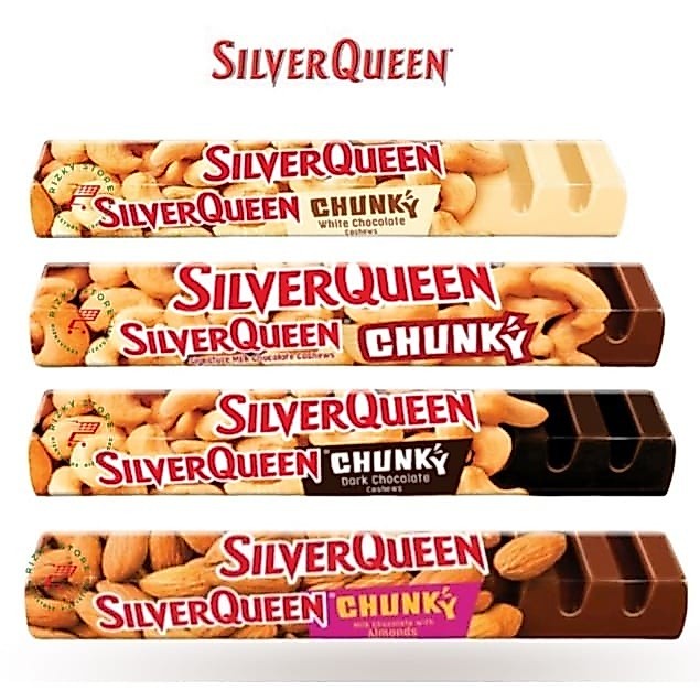 CHUNGKY BAR 85GR silverqueen coklat all variant