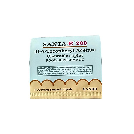 SANTA E 200 IU 4 KAPLET
