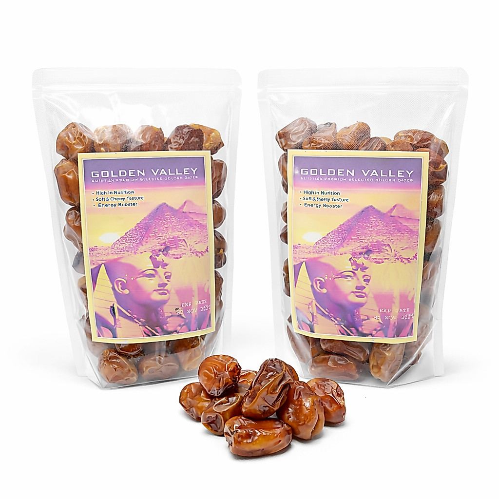 Kurma Mesir Golden Valley 1 kg - Mesir Madu / Egyptian Dates