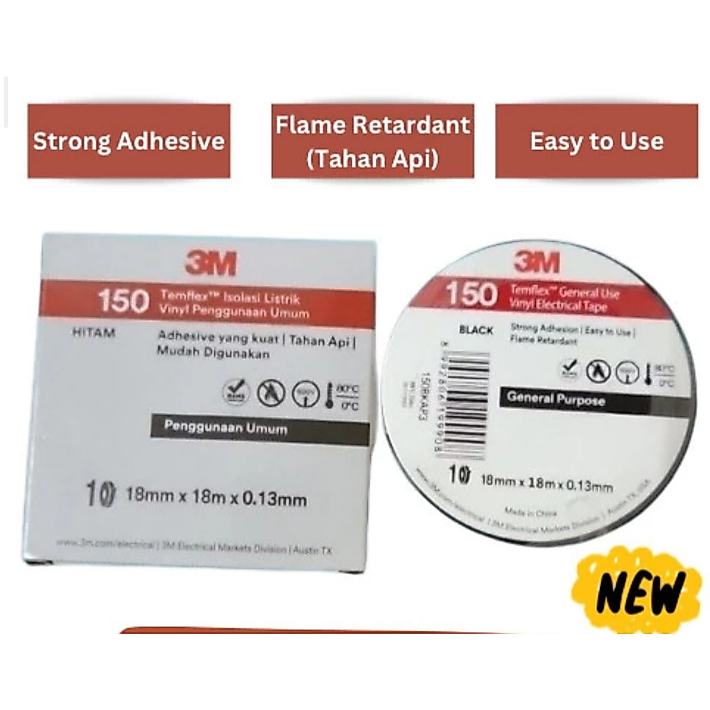 3M Isolasi Kabel / isolasi kabel listrik Asahi