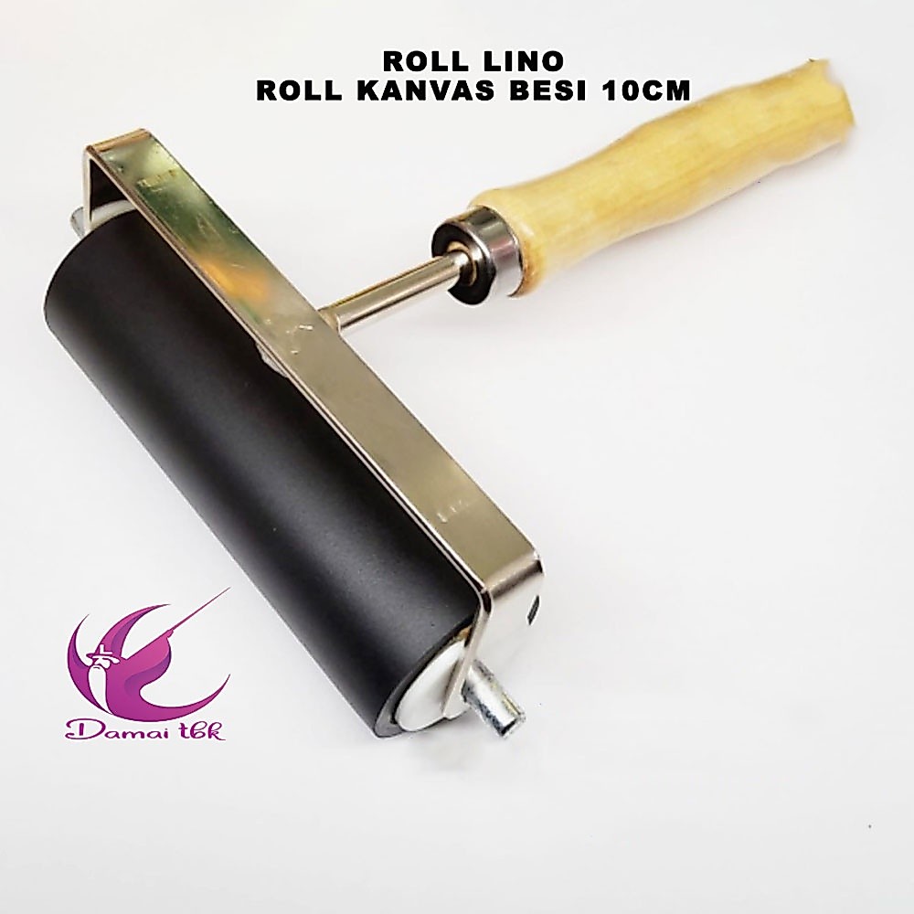 Brayer / Roll Cat / Roll Sticker / Kanvas Roll 10 cm / Roll Kanvas besi 710