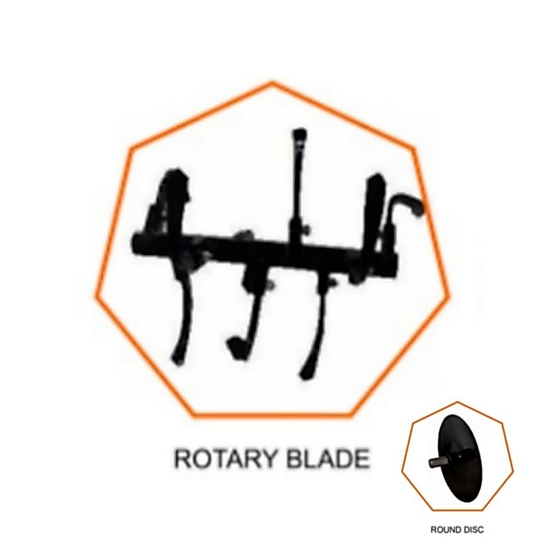 Rotary Blade+ Round disk Tiller MTM|Sparepart