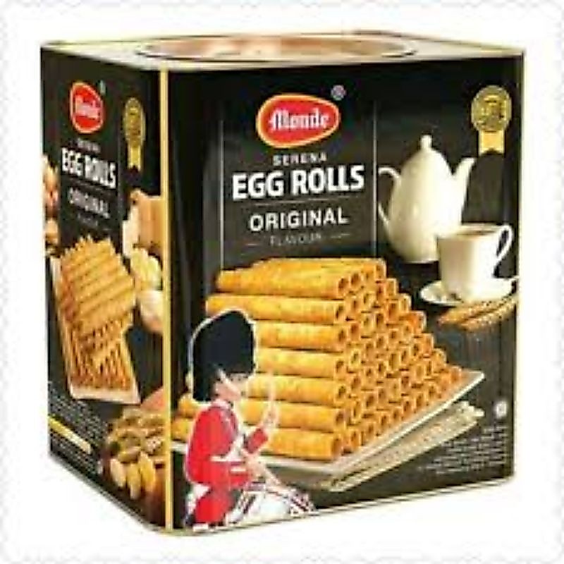 Monde Serena Egg Rolls Original 600gram kaleng besar