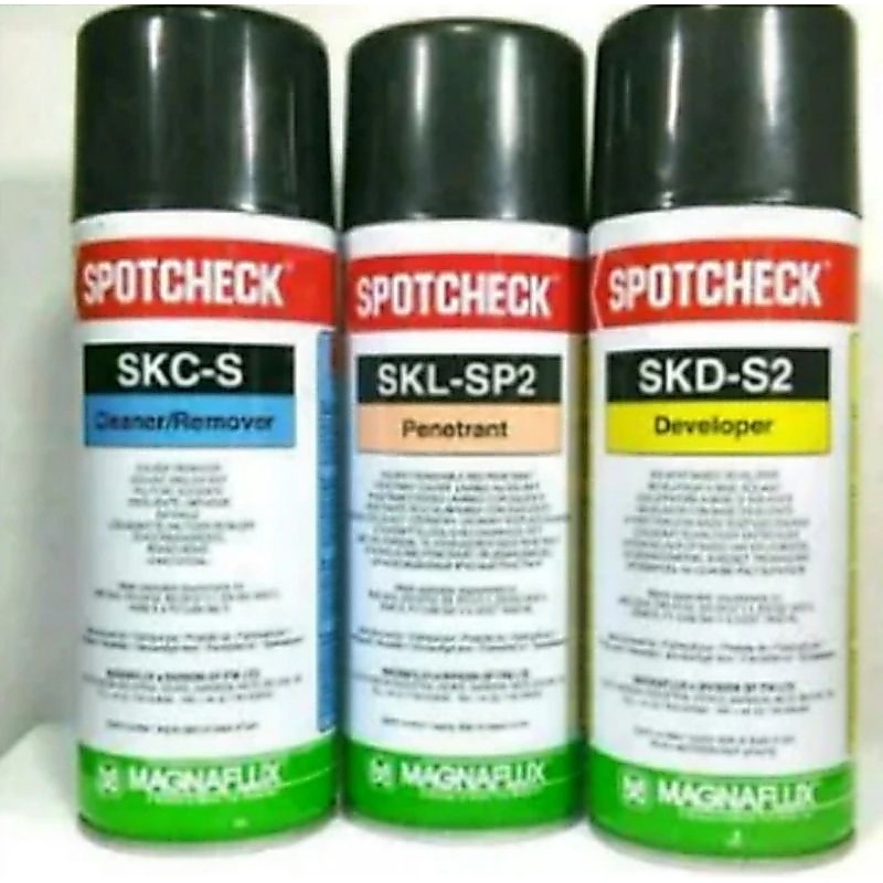 Penetrant Magnaflux spotcheck perbotol