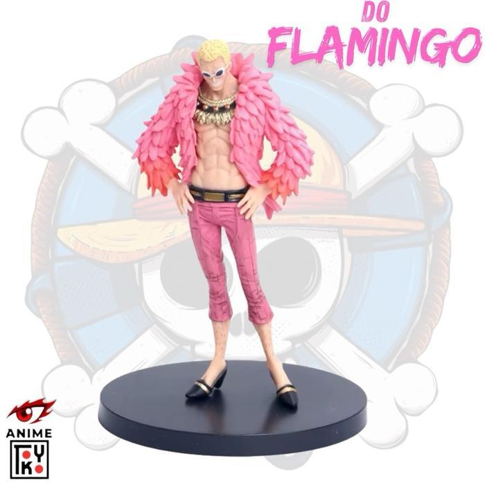 action figure one piece doflamingo berdiri