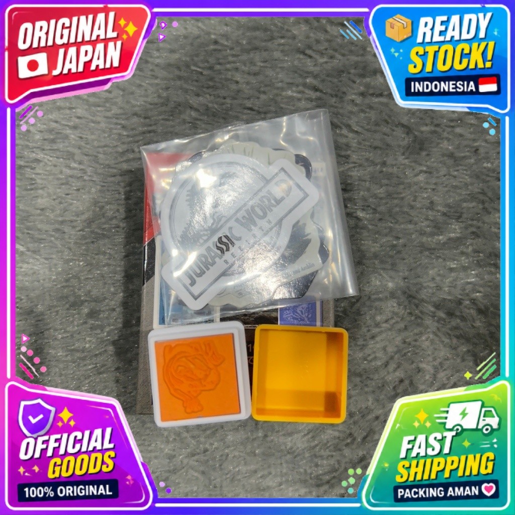[Official Merchandise] Stamp & Stiker: Jurassic World