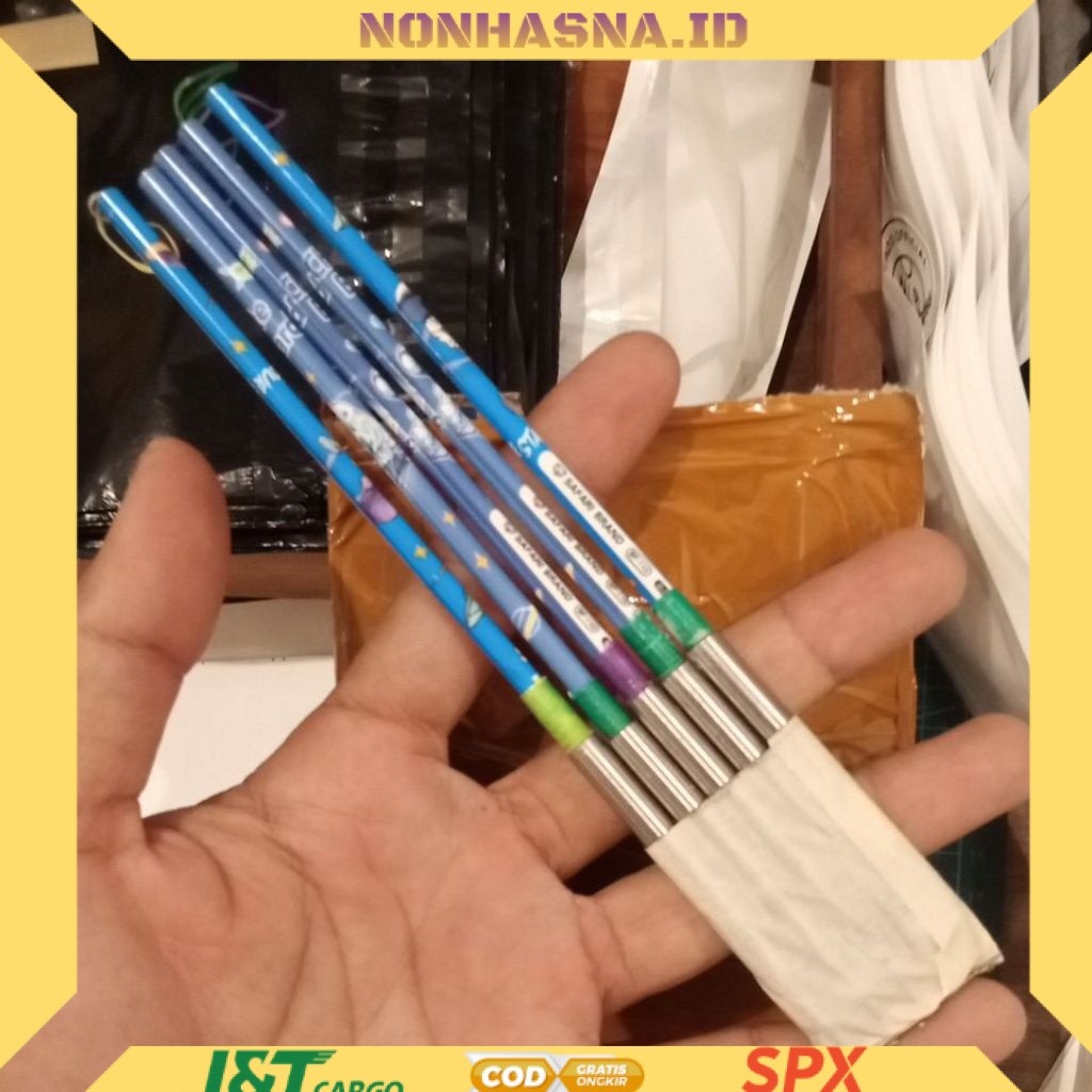Sambung pulpen sujen stainless 6mm A106 TERLARIS TERMURAH BISA COD GRATIS ONGKIR [SF]
