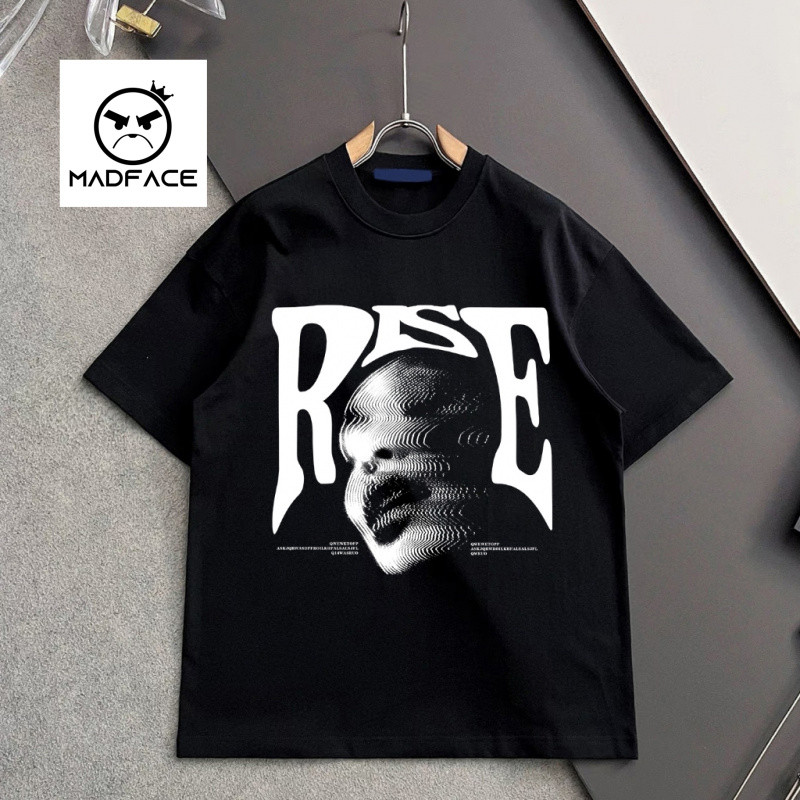 Mode Korea kaos pria wanita T-shirt baju oversize t shirt distro
