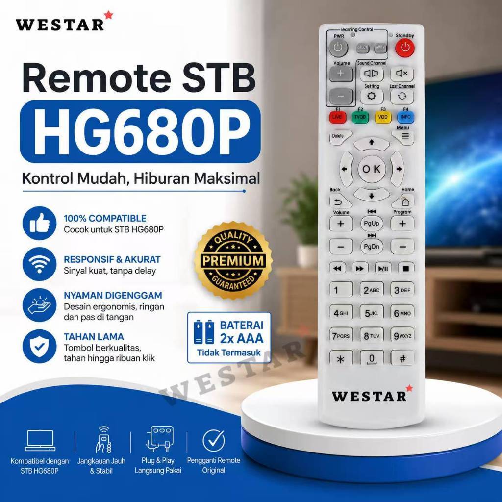 Remote STB HG680P /  Remote HG680P / Remot HG680P / HG680P Remote KE
