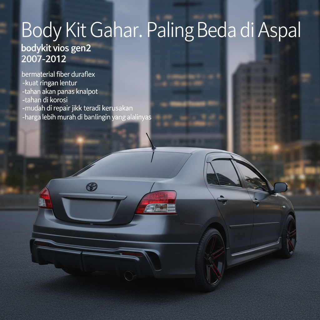 BODYKIT VIOS GEN2 BODYKIT TOYOTA VIOS 2007-2012