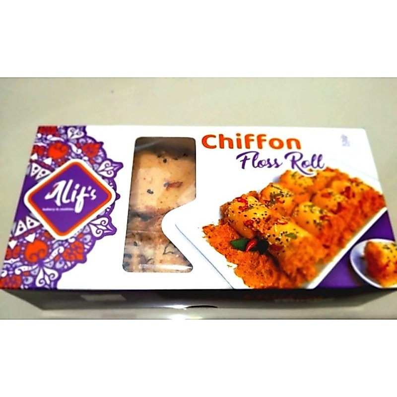 Chiffon Flossroll by Alif's cake