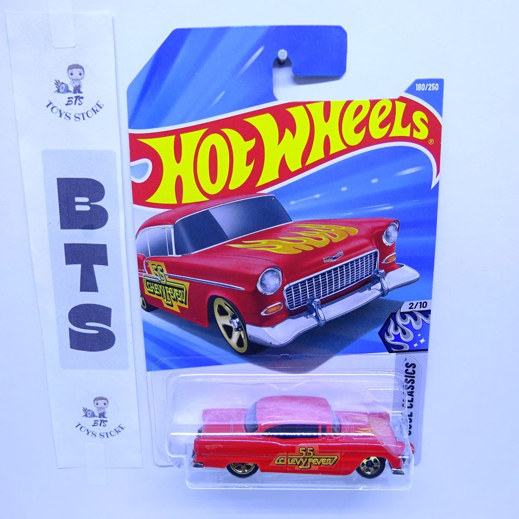 Hot Wheels 55 Chevy Merah Chevy Fever