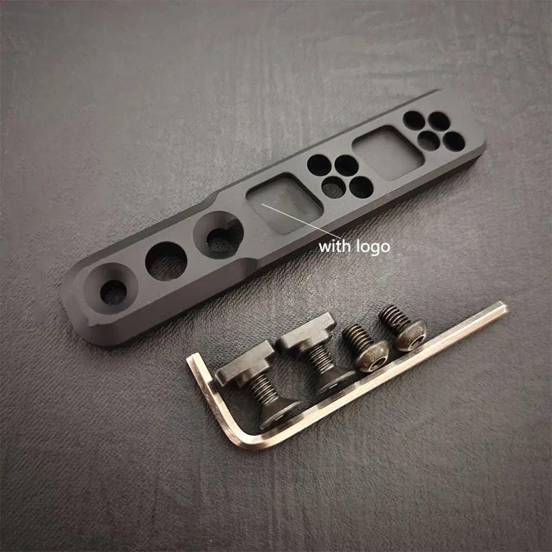 Tactical 45°Offset Side VG6 Scout Light Mount adaptive CNC SF M300 M600 M600V PLH-V2 Flashlight Base