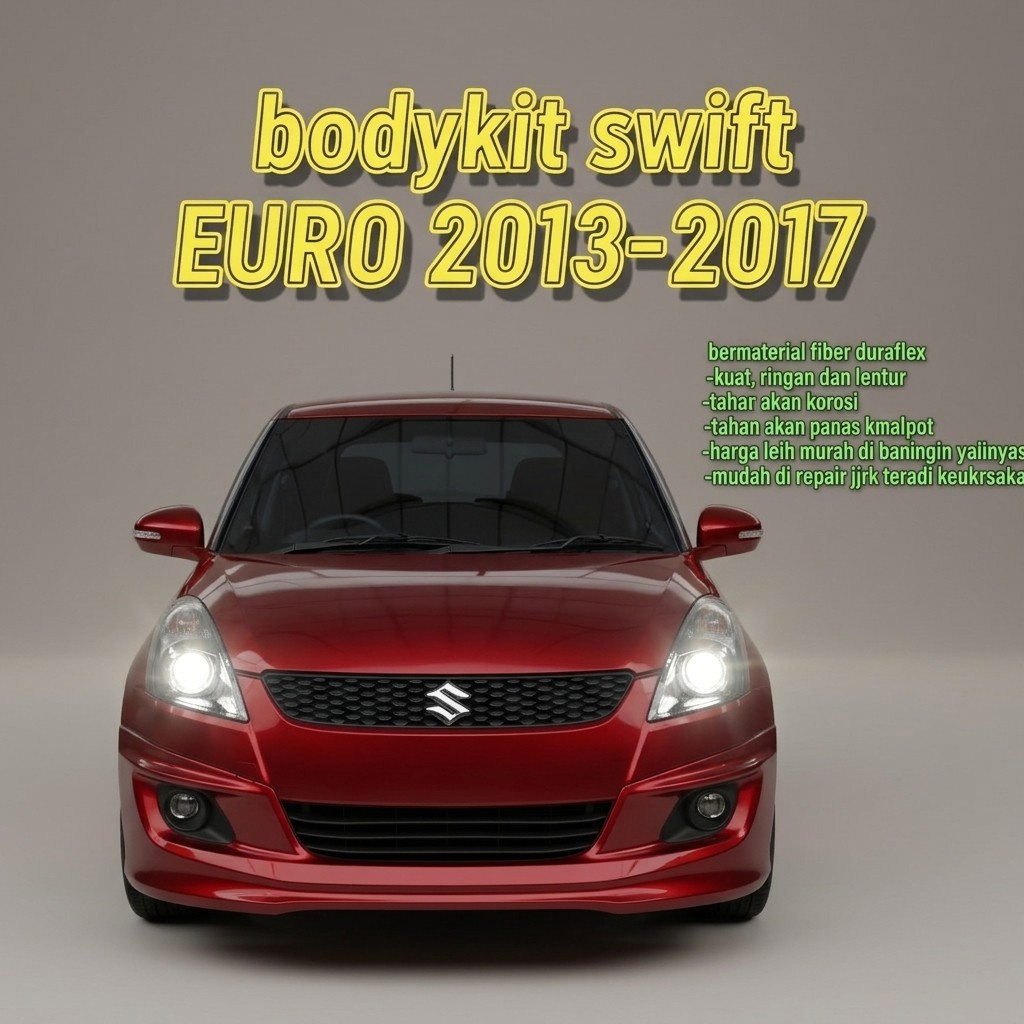 bodykit swift 2013-2017 body kit all new swift euro 2013-2017