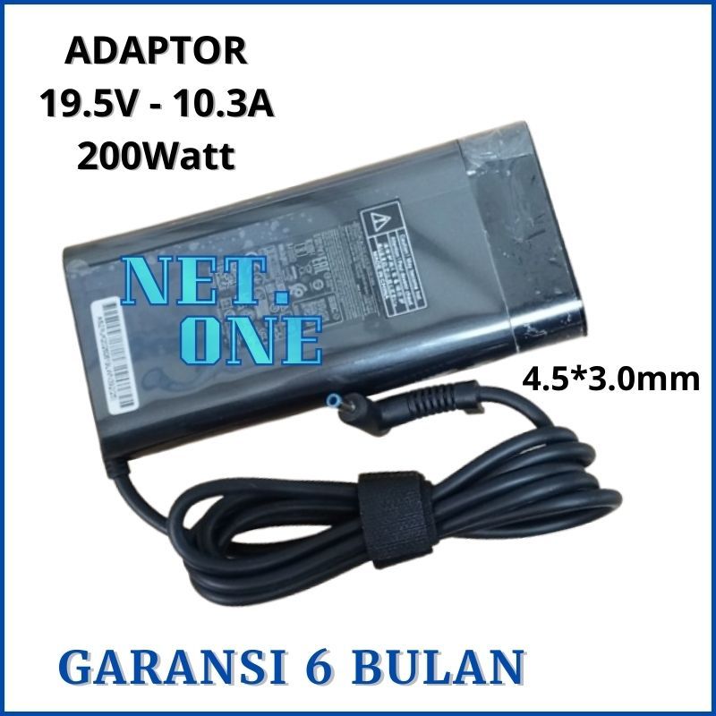 Adaptor Charger HP Pavilion Gaming 17 15 16 - 19.5V 10.3A 200W -NETONE
