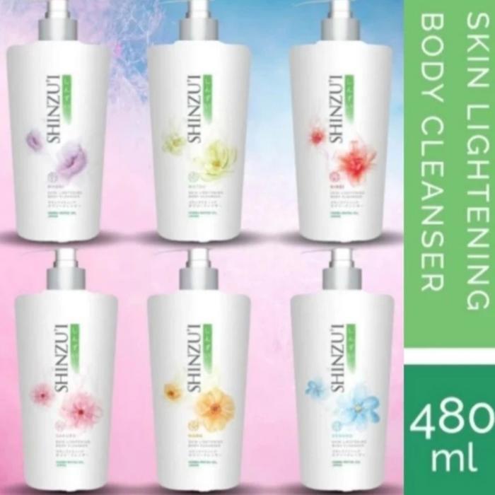 SHINZUI BODY CLEANSER SABUN MANDI BOTOL PUMP 500ML ORIGINAL SHINZUI - botol khenzo