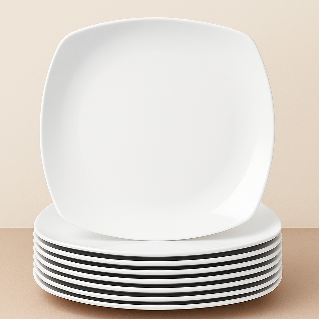 [12 PCS] PIRING MELAMIN JUMBO SEMI MELAMIN 26CM CEPER SEGI SEMI MELAMINE PRASMANAN CATERING