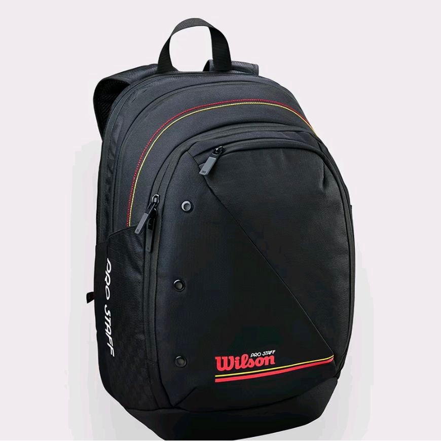 tas Wilson backpack pro staff 2026 black hitam ransel wilson tas tennis raket padel back pack tas