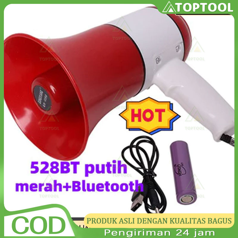 COD TOA MEGAPHONE SEDANG FLECO MULTIFUNGSI FLECO HW-8R TERMURAH / TOA PENGERAS SUARA HW-8R ORIGINAL